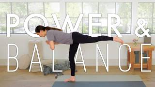 Power And Balance  30Minute Yoga Practice [upl. by Eladroc]