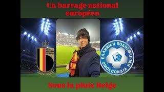 Un barrage national européen sous la pluie belge [upl. by Naillimixam]