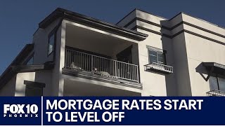 Mortgage rates level off 2 higher than 10 years ago [upl. by Shanly]