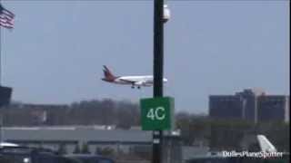 Taca Airlines A320 new livery landing at Dulles [upl. by Dyke]