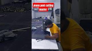 कटिंग कैसे होती है देखिएJeans pant cutting process how to jeans pant cutting [upl. by Eisserc]