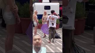 Millionaire prank prank homeless homelessnes ytshorts viraltiktok tranding shortsfeed [upl. by Etak]