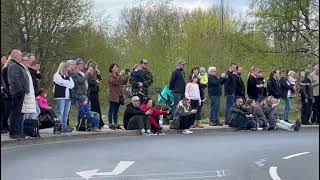 Motorradsternfahrt 2023 in Kulmbach [upl. by Ahsini]