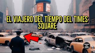 El viajero del tiempo del Times Square viajerodeltiempo [upl. by Wickner]