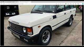 Caught in the classifieds Range Rover Overfinch 64 SPL [upl. by Hannon]