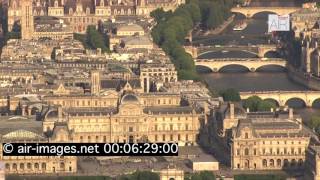 Aerial Footage Paris Highlights n° 2  ChampsElysées  Tour Eiffel  Seine [upl. by Htiffirg]