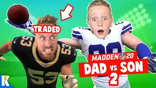 Madden NFL 20 Franchise Part 3 DadCity is TRADED [upl. by Aihsad]