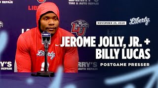 Jerome Jolly Jr amp Billy Lucas Talk About The Win Over WKU [upl. by Matthiew]