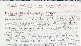 Immunology  Antigens and immunoglobulin  Epitopes  Immunoassay zoology notes [upl. by Yrtneg904]