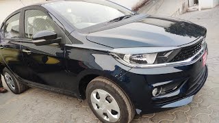 Tigor CNG XZ Arizona Blue Colour  Tata Tigor CNG XZ Blue Colour [upl. by Odnala]