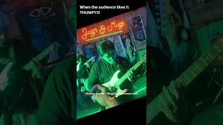 When the audience likes it thumpy Ariana Grande 7 rings guitar instrumental cover live shorts [upl. by Butcher]