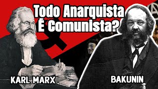 TODO ANARQUISTA É COMUNISTA anarquismo karlmarx bakunin [upl. by Ingrim]