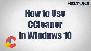 Need some help with CCleaner How to Use CCleaner in Windows 10 [upl. by Neleag]