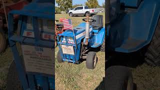 A Few Blue Ford Tractors Anderson County Flywheelers Garnett KS [upl. by Okimat478]