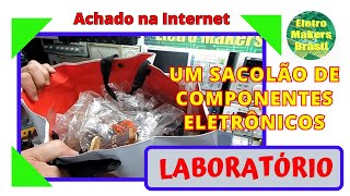 Laboratório 122 “SACOLÃO de Componentes Eletrônicos” [upl. by Nnylarac]