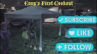 🍔Envys First Cookout 🍔😜💯❤️ [upl. by Sarajane]