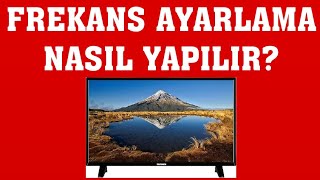 Telefunken TV Frekans Ayarlama Nasıl Yapılır [upl. by Myrvyn208]