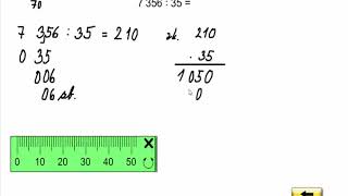 Dělení dvouciferným číslem  řešený příklad  Aritmetika  Khan Academy [upl. by Rother]