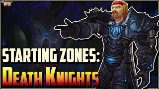 Warcraft Lore Starting Zones  Death Knights Acherus The Ebon Hold  The Scarlet Enclave [upl. by Zindman413]