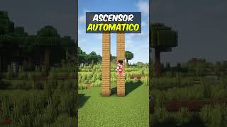 ¡Construí un ascensor automático en Minecraft Minecraft [upl. by Bittner516]