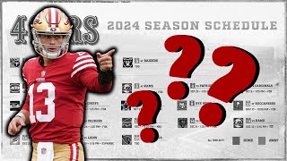 3 facts about the 49ers 2024 schedule you dont know [upl. by Accalia195]