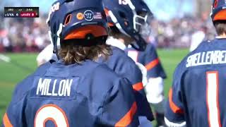 Harvard vs Virginia Lacrosse Highlights  2024 College Lacrosse [upl. by Skcirdnek]