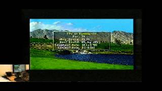 Lets Play PGA Tour Golf 3 For The Sega Megadrive Classic Retro Game Room [upl. by Ger679]