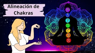 Cómo alinear Chakras con Péndulo Terapéutico y Cuarzos [upl. by Nwahsear]