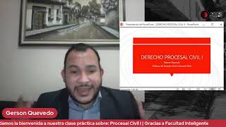 Derecho Procesal Civil 1 [upl. by Styles18]