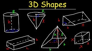 3D Shapes  Faces Edges and Vertices  Eulers Formula  Geometry [upl. by Yejus]