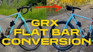 My Favorite Gravel Bike Upgrade  GRX Flat Bars [upl. by Catherin]