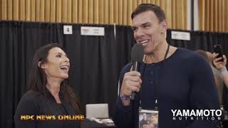 2019 Arnold Athlete Meet amp Greet IFBB Bikini Pro Camile Periat amp Frank Sepe [upl. by Selden]