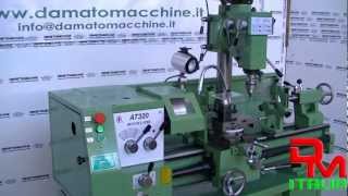 Tornio Fresa Foratrice Multitech 800 3 L super [upl. by Araldo679]