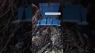 Bale agricultural irrigation belt cutter PE irrigation belt bale shredder [upl. by Ally]