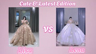 Lisa VS Lena  Cute Edition  🧡 Subscribe My Channel AG405 [upl. by Brannon]