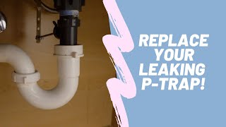 Leaking PTrap Sink Drain Replacement [upl. by Otreblasiul536]