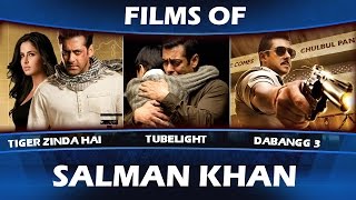 Salman Khan’s CONFIRMED Films In 2017 2018 2019 [upl. by Lasser362]