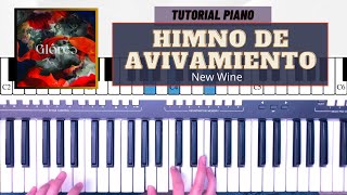 Himno de Avivamiento  New Wine  Tutorial Piano [upl. by Giuditta]