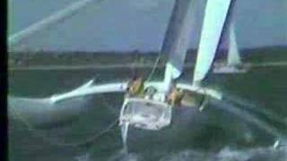 1989 NEMA Fleet Part 2 Newick Trimaran PATS BOAT [upl. by Jaime]