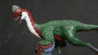 Anzu wyliei 2018 Wild Safari LTD Toys Oviraptor Dinosaur Action Figure Review [upl. by Robet277]