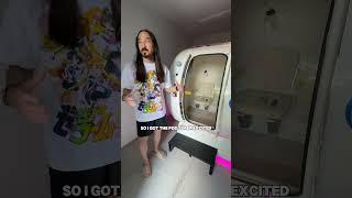 Steve Aoki on Brain Health in am Oxygen Health Systems Hyperbaric Chamber [upl. by Reta]