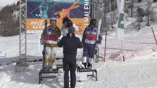 FIS Junior World Cup  Moguls Final Two [upl. by Remde912]