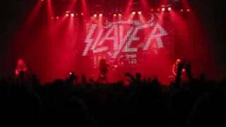 Slayer Live at Annexet from Unholy Alliance Tour 2008 Stockholm [upl. by Tnek]