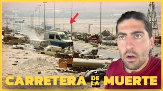 RECORRÍ la CARRETERA de la MUERTE IRAQKUWAIT  88 VUELTA al MUNDO en AMBULANCIA [upl. by Ihculo]