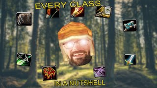 Every Classic World of Warcraft Class in a nutshell [upl. by Olympie]