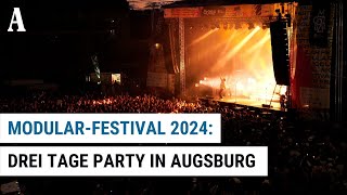 ModularFestival 2024 Tausende Menschen feiern auf dem GaswerkAreal [upl. by Aliuqa444]