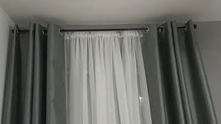 Cortinas Argollas Aros Super bonitas y elegantes👌 y demasiado fáciles de hacer casa [upl. by Cavallaro763]