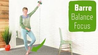 30 Minute Barre Workout  Get Your Balance On [upl. by Changaris]