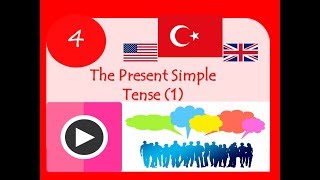 Present Simple Tense 1 Geniş Zaman SADE ANLATIM  ingilizce öğreniyoruz ingilizce öğreniyorum [upl. by Cohette569]