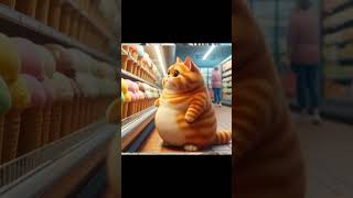 Cat ultimate jym work out 😡😈 cat yellowcat cartoon talkingtom kitten [upl. by Tenenbaum]